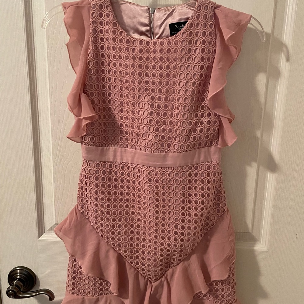 Dusty rose dress by bardot juinor